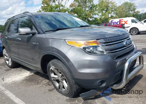2013 Ford Explorer Limited из США, поврежденный, VIN 1FM5K8F81DGA19824